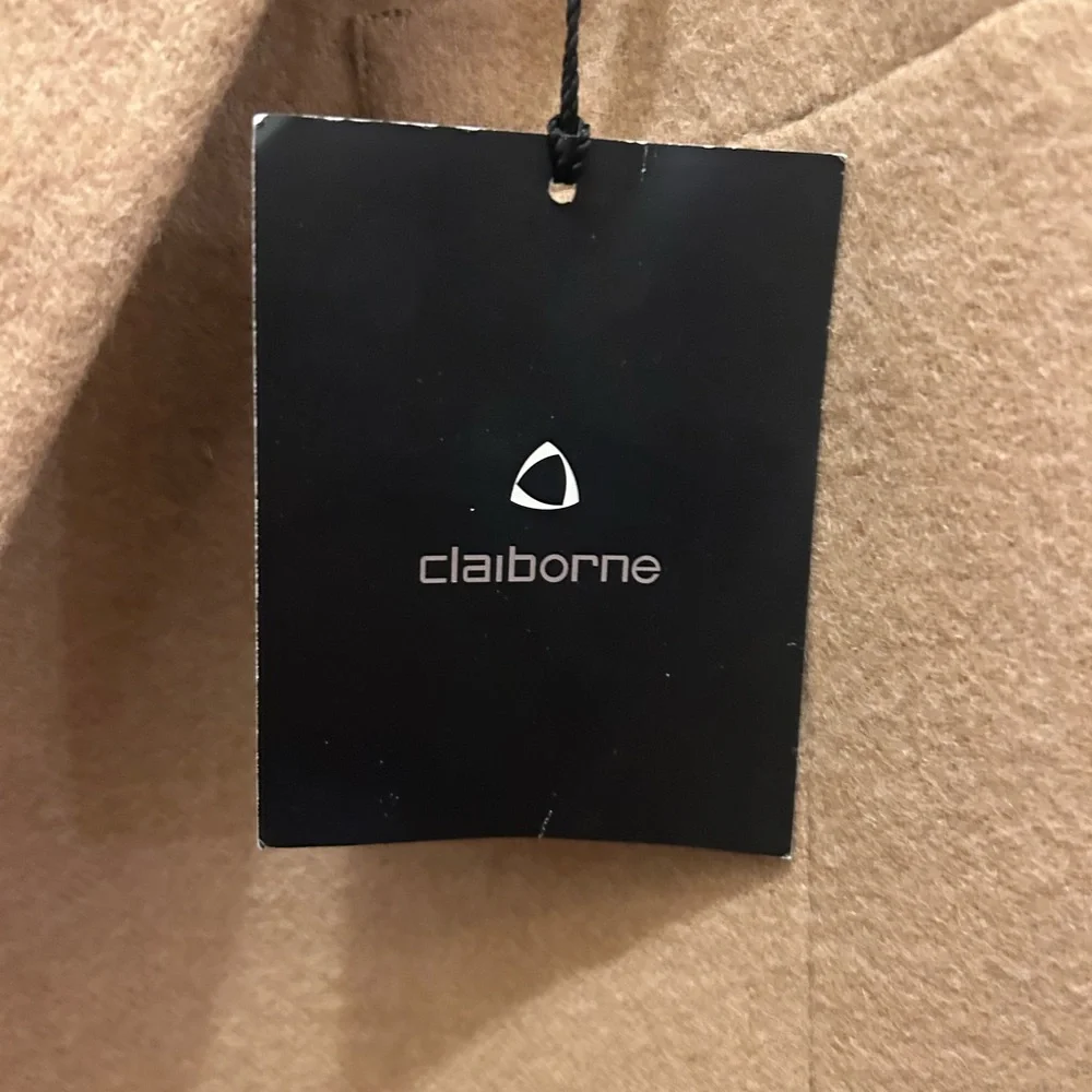 NWT Claiborne 100% Camel Hair Coat – Size 44R – Men’s Gift For Him